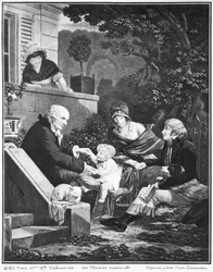 Freuden des Vatersseins, ca. 1797